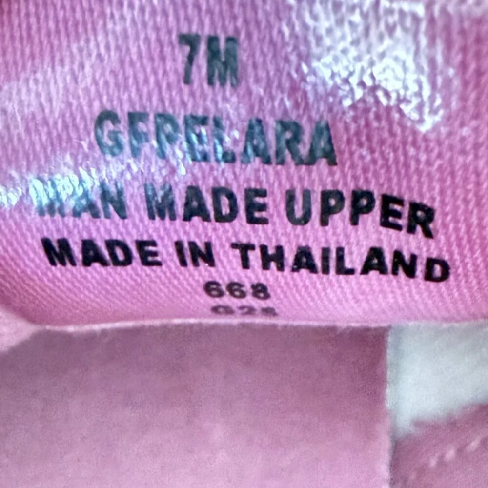 GUESS Women’s Pelara Retro Low-Top Faux Suede Sneakers Pink/Mauve Size 7 New - Picture 10 of 11